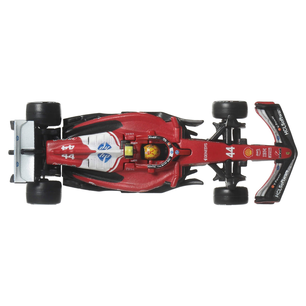 HOT WHEELS PREMIUM F1 Ferrari Lewis Hamilton bolidas 44 (JDK86)