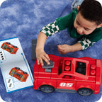 MEGA BLOKS BUILD AND GO 3 in 1 lenktyninio automobilio konstruktorius (JKG35)