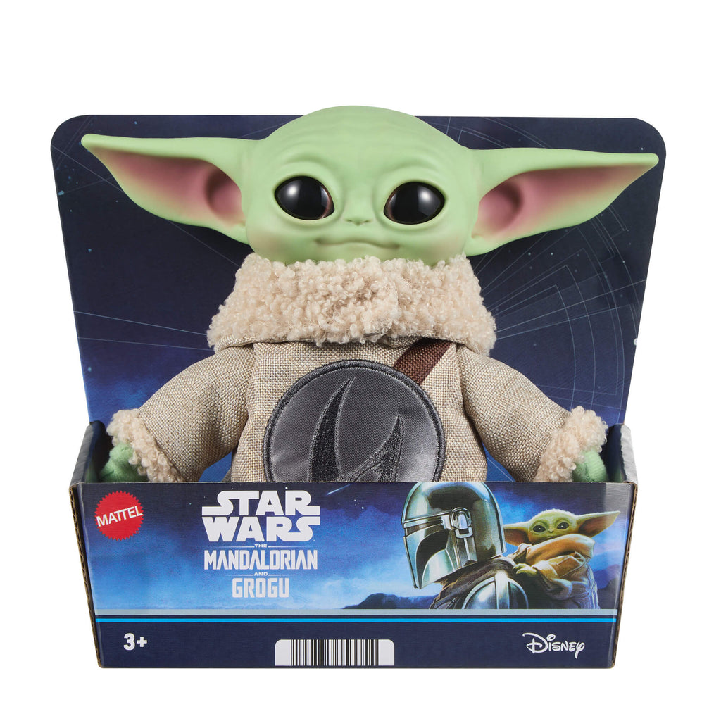 STAR WARS pliušinis žaislas Grogu (vidutinis) (JKN41)