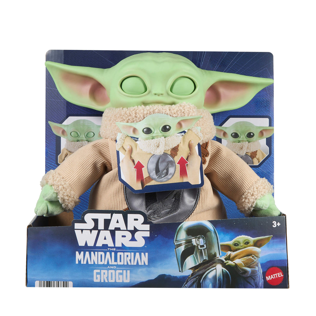 STAR WARS interaktyvus pliušinis žaislas Grogu (JKN44)