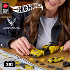 MATTEL BRICK SHOP HOT WHEELS '20 Corvette C8.R konstruktorius (JKR19)