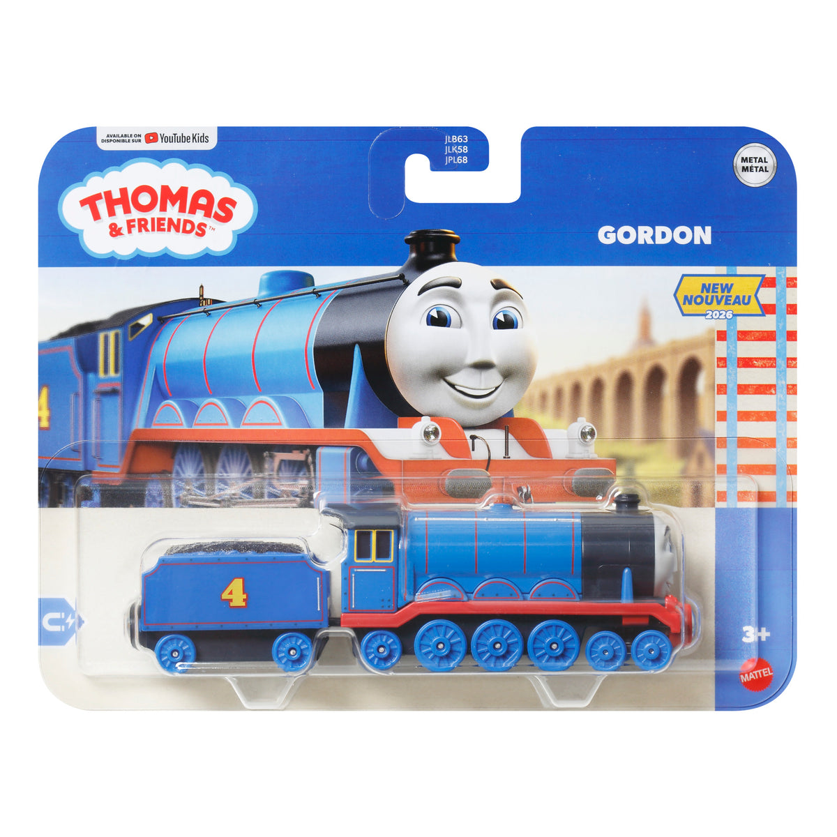 THOMAS AND FRIENDS DELUXE metalinių traukinukų rinkinys (JLB63)