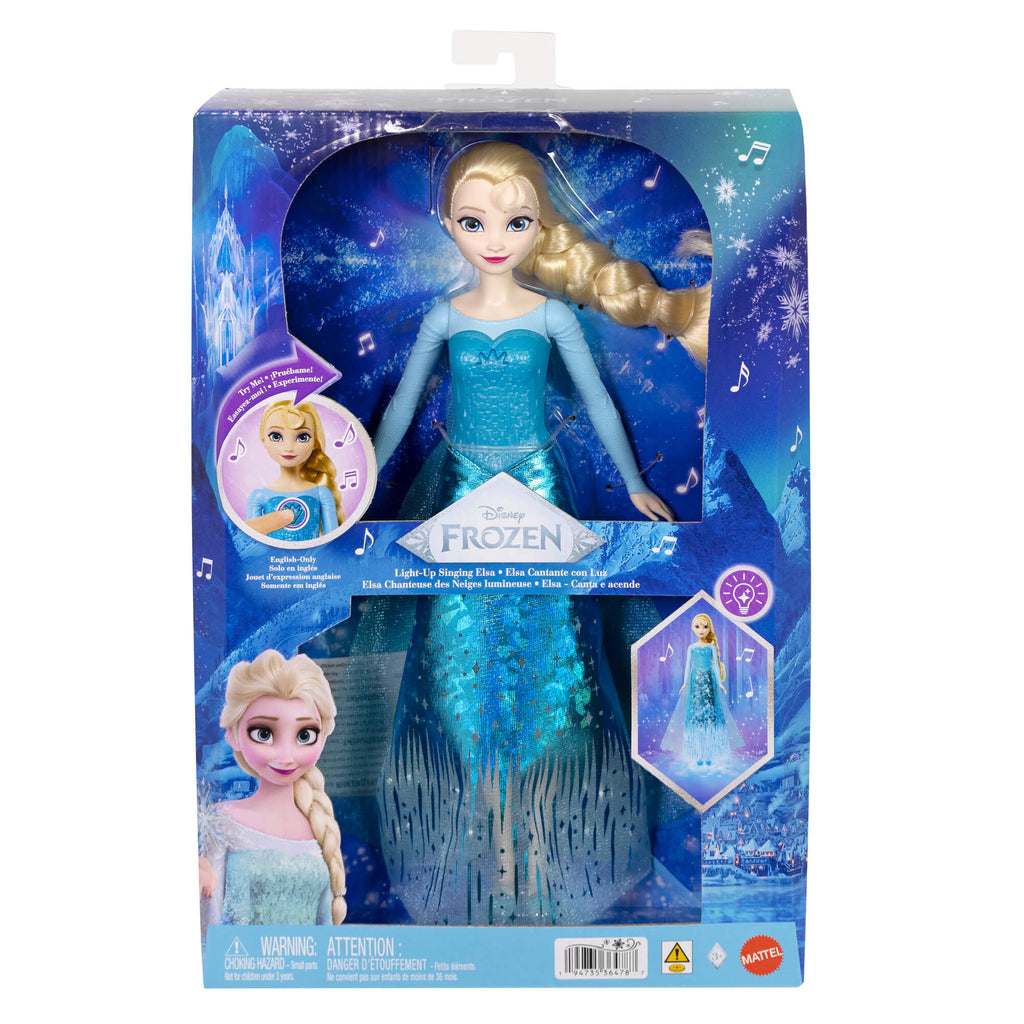 DISNEY FROZEN ICE POWER dainuojanti lėlė Elza (JLJ07)