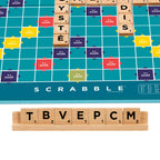 Stalo žaidimas SCRABBLE (medinis, LT)