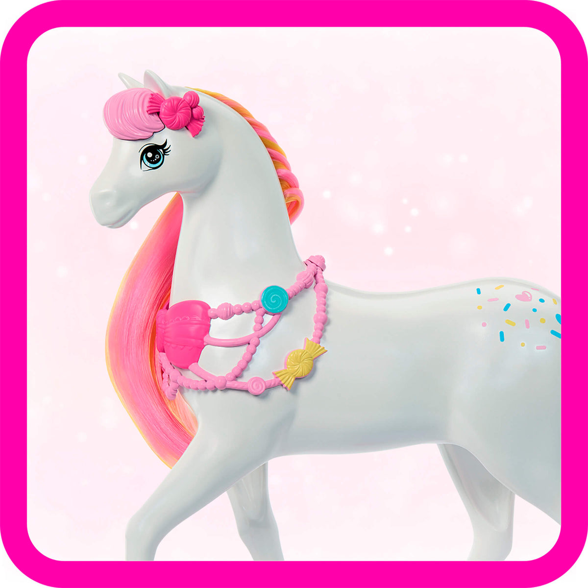 BARBIE NUTCRACKER LAND OF SWEETS žirgas - Spragtuko kolekcija (JLW55)