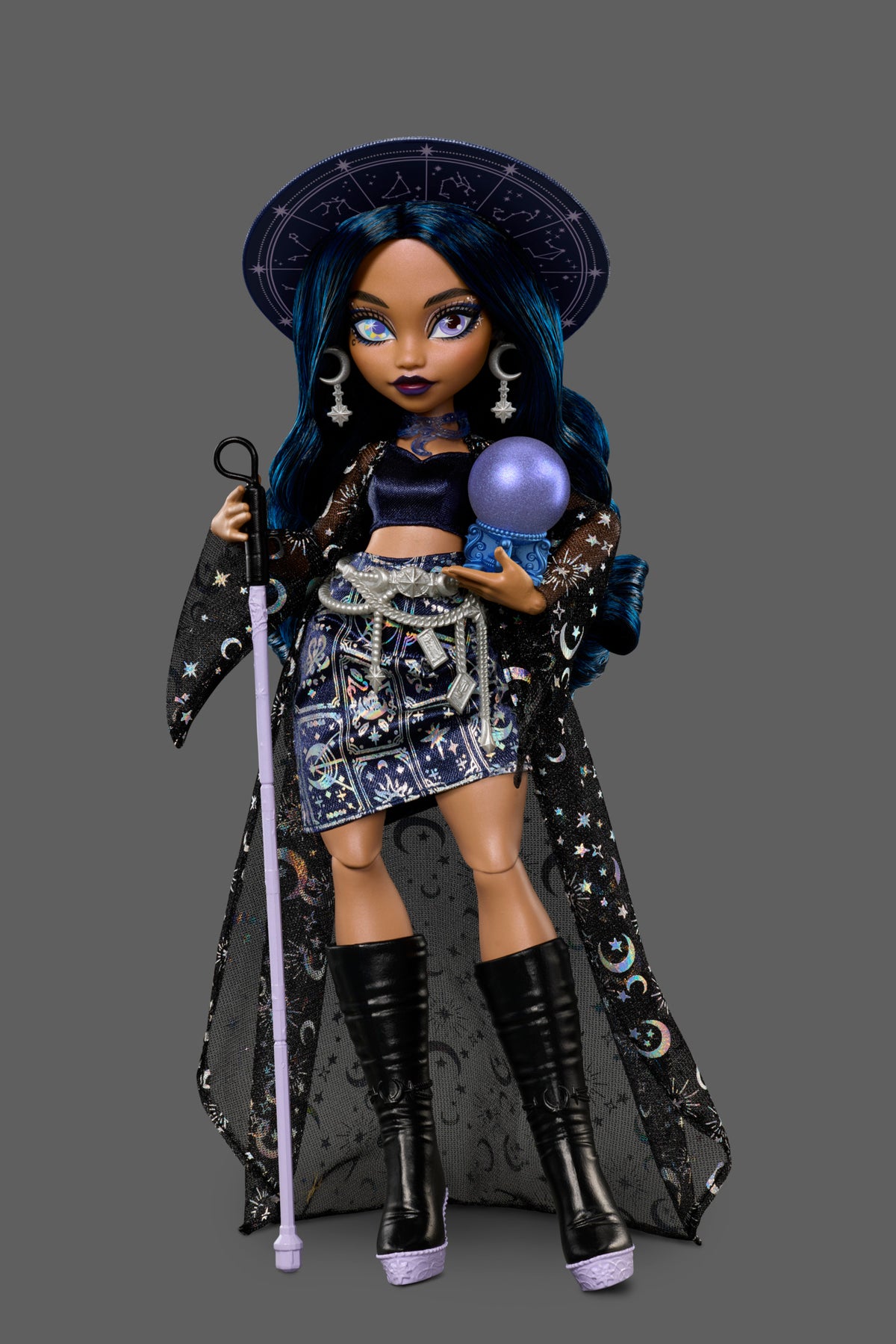 MONSTER HIGH MOONSPELL MAGIC lėlė Claire - aiškeregė kerėtoja (JMB89)