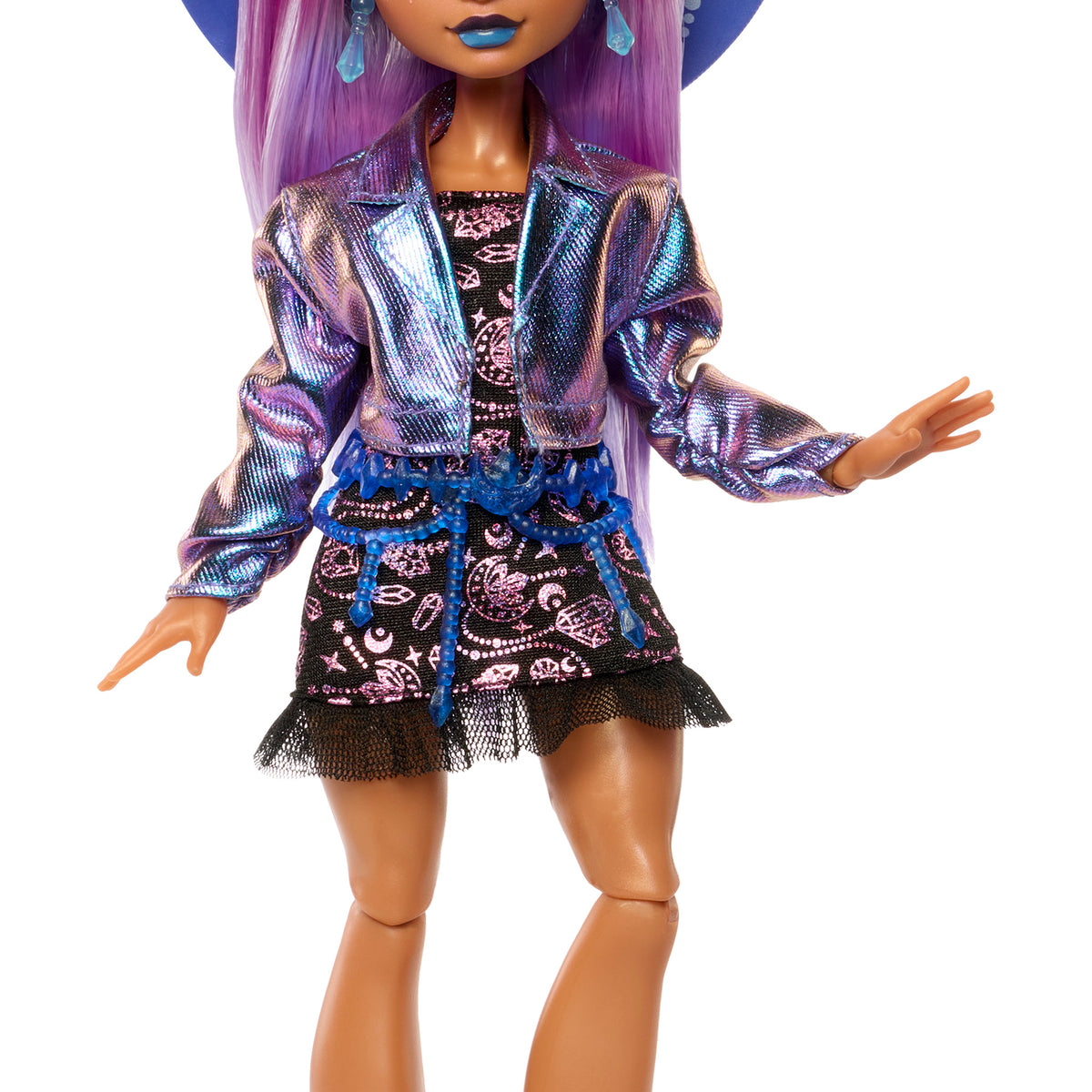 MONSTER HIGH MOONSPELL MAGIC lėlė Layla - kristalų kerėtoja (JMB90)