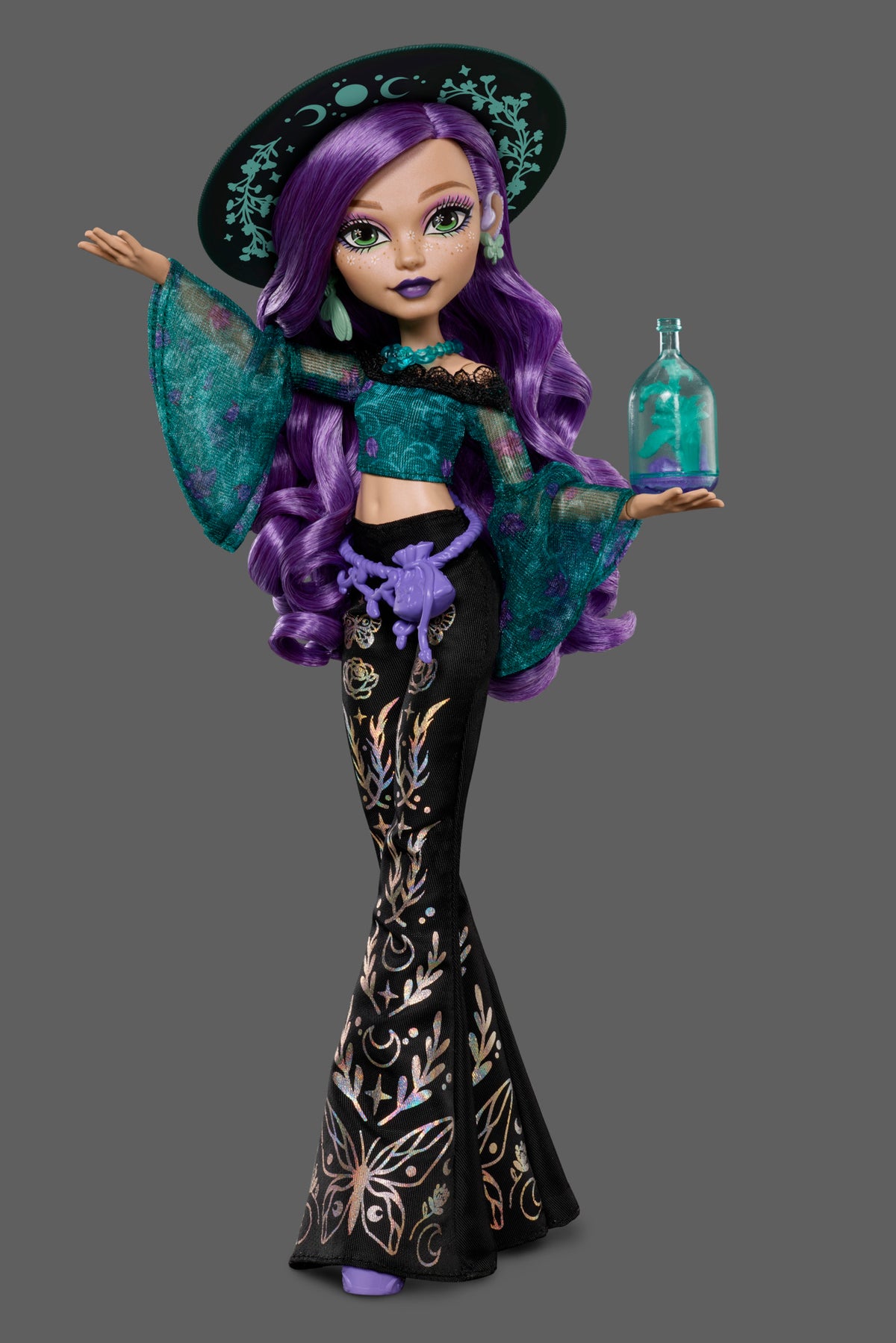 MONSTER HIGH MOONSPELL MAGIC lėlė Willow - gamtos kerėtoja (JMB92)