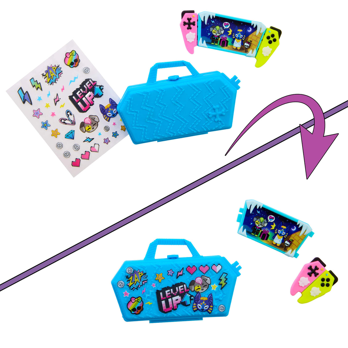 MONSTER HIGH SELF-SCARE SECRETS Kleo rinkinys (JMG73)