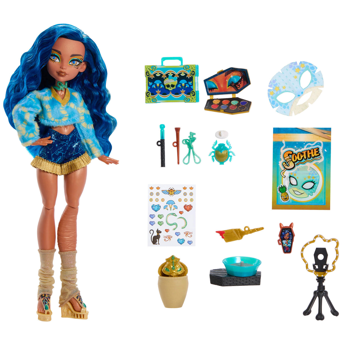 MONSTER HIGH SELF-SCARE SECRETS Frenkės rinkinys (JMG74)