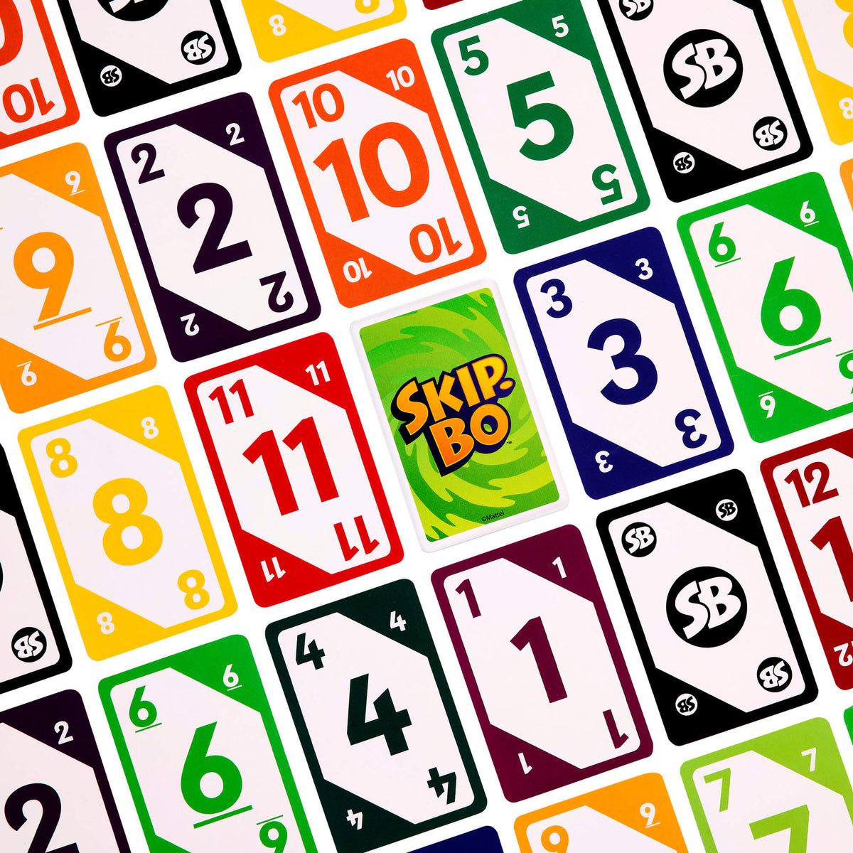 UNO kortos SKIP-BO (atnaujintos) (JMM20)