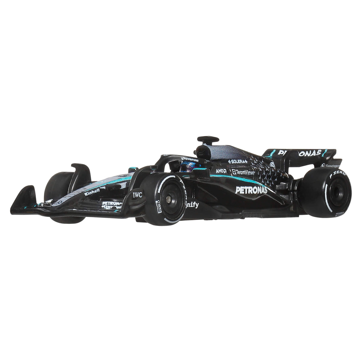 HOT WHEELS PREMIUM F1 dviejų Mercedes-Benz George Russel ir Kimi Antonelli bolidų rinkinys (JMM93)