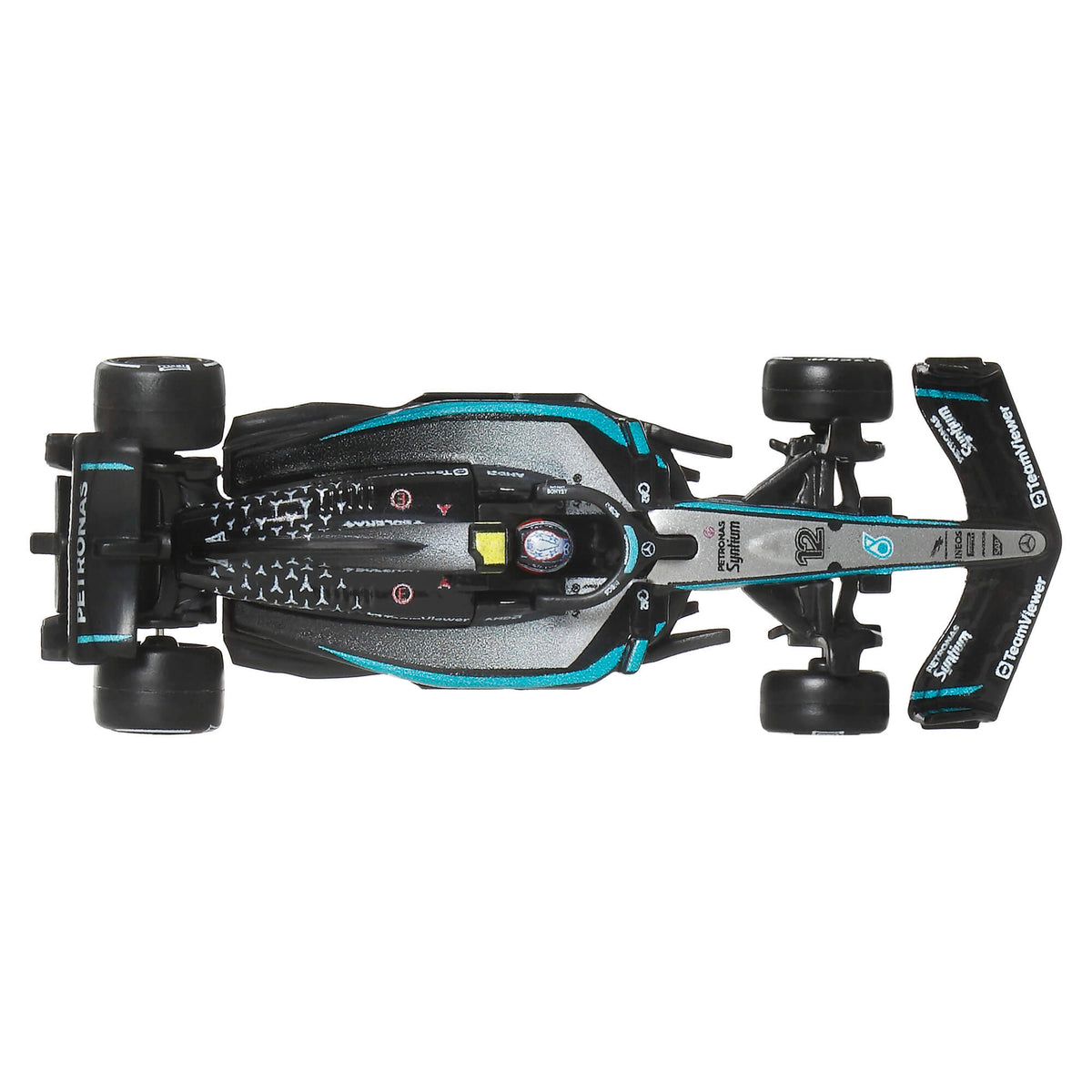 HOT WHEELS PREMIUM F1 dviejų Mercedes-Benz George Russel ir Kimi Antonelli bolidų rinkinys (JMM93)