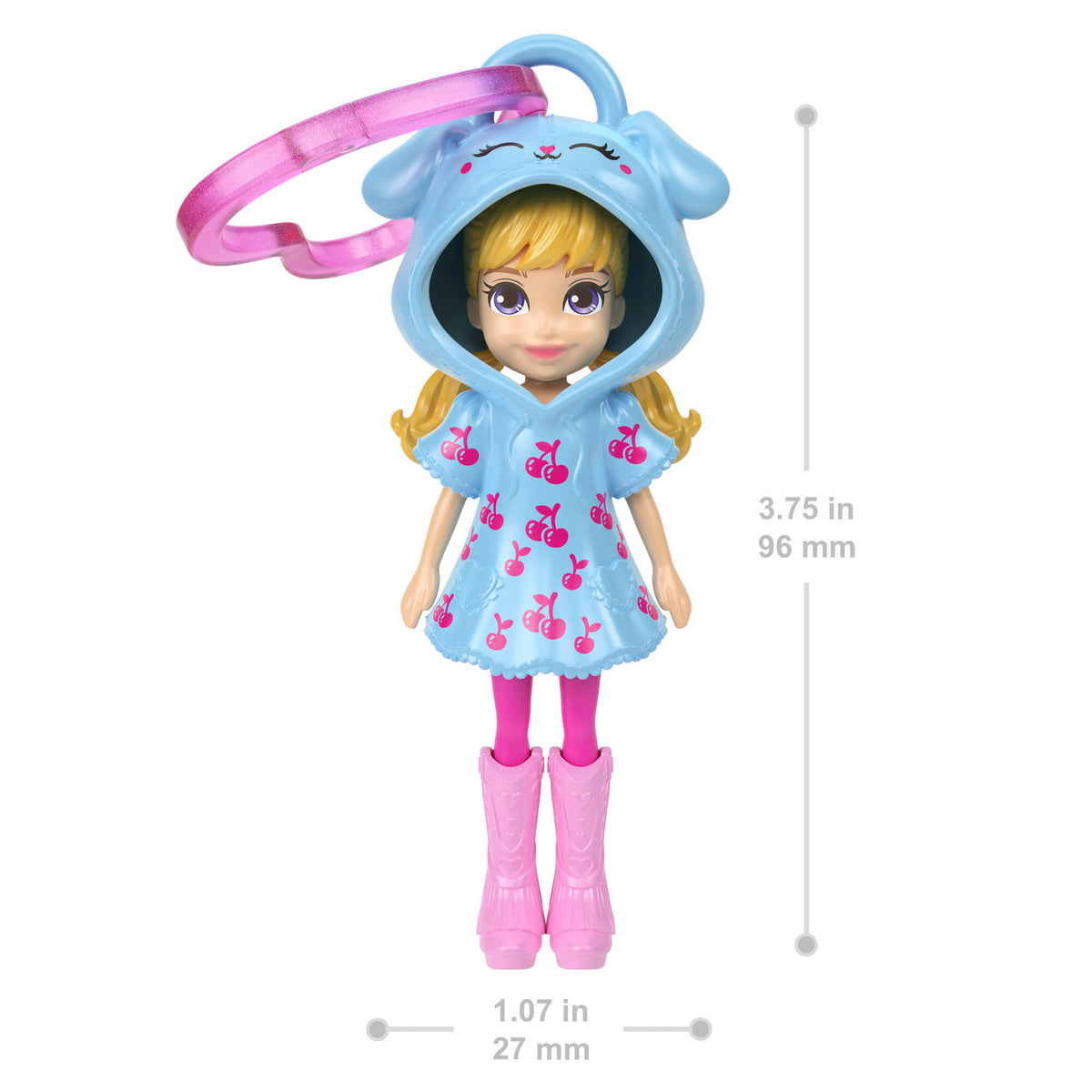 POLLY POCKET lėlytė - pakabukas (JMN38)