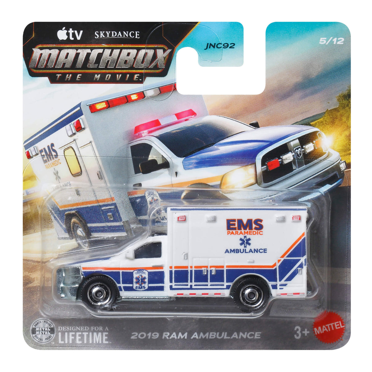 MATCHBOX MOVIE transporto priemonė (JNC92)