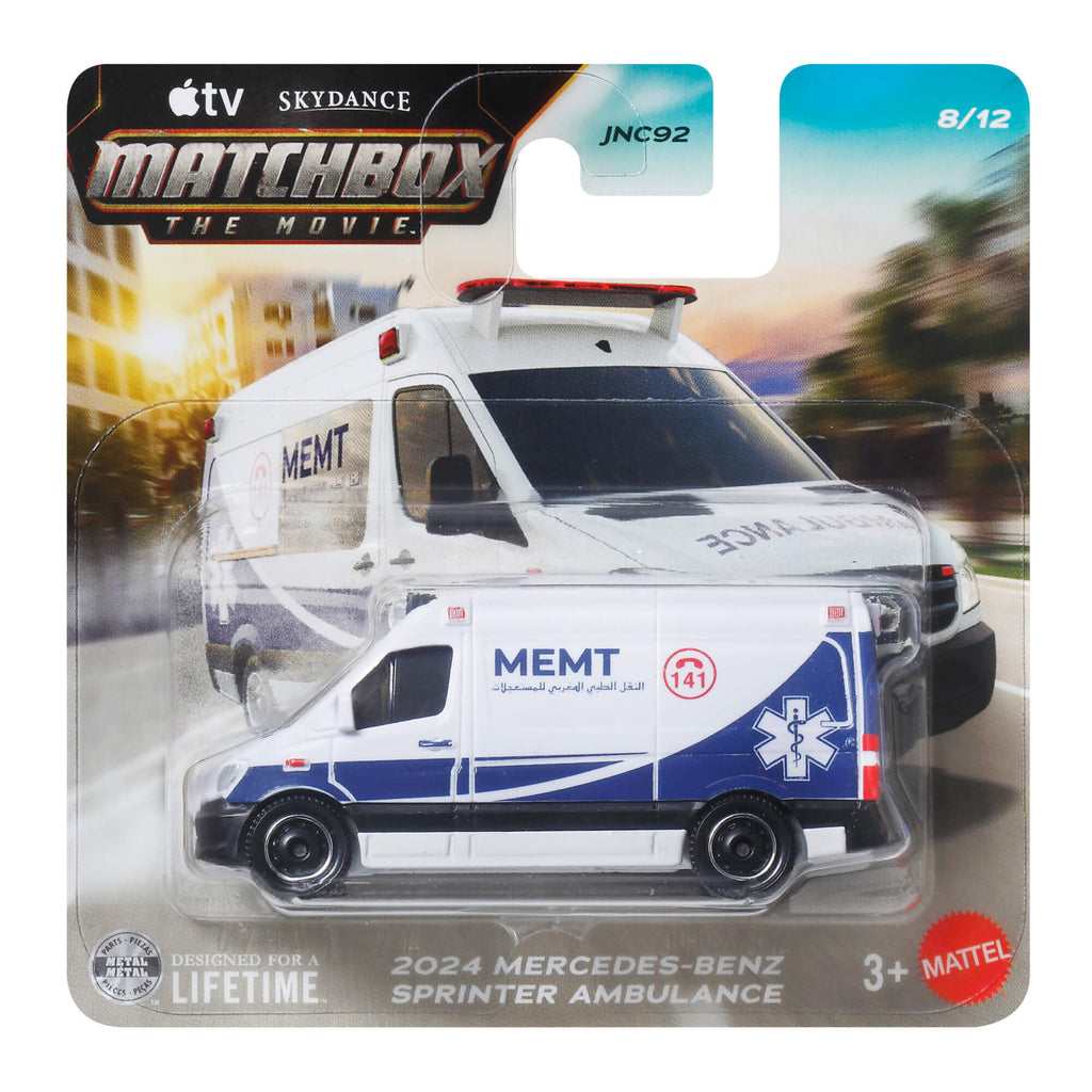 MATCHBOX MOVIE transporto priemonė (JNC92)