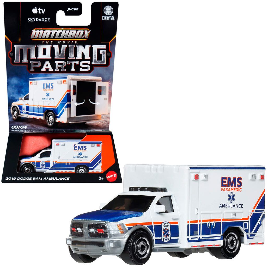 MATCHBOX MOVIE automodeliukas su judančiomis dalimis (JNC95)