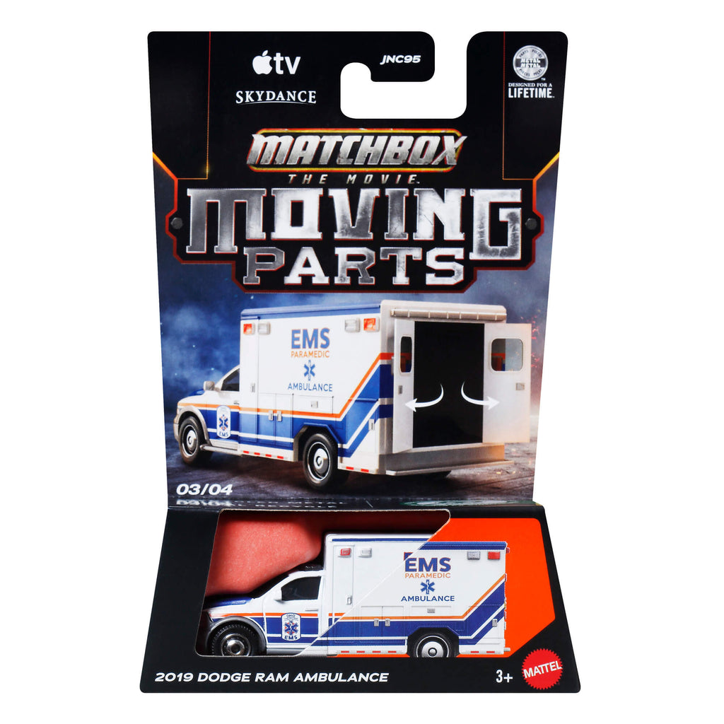 MATCHBOX MOVIE automodeliukas su judančiomis dalimis (JNC95)
