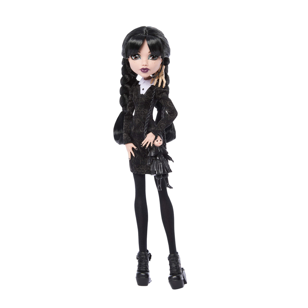 MONSTER HIGH X WEDNESDAY kolekcinė lėlė Trečiadienė (JNJ91)