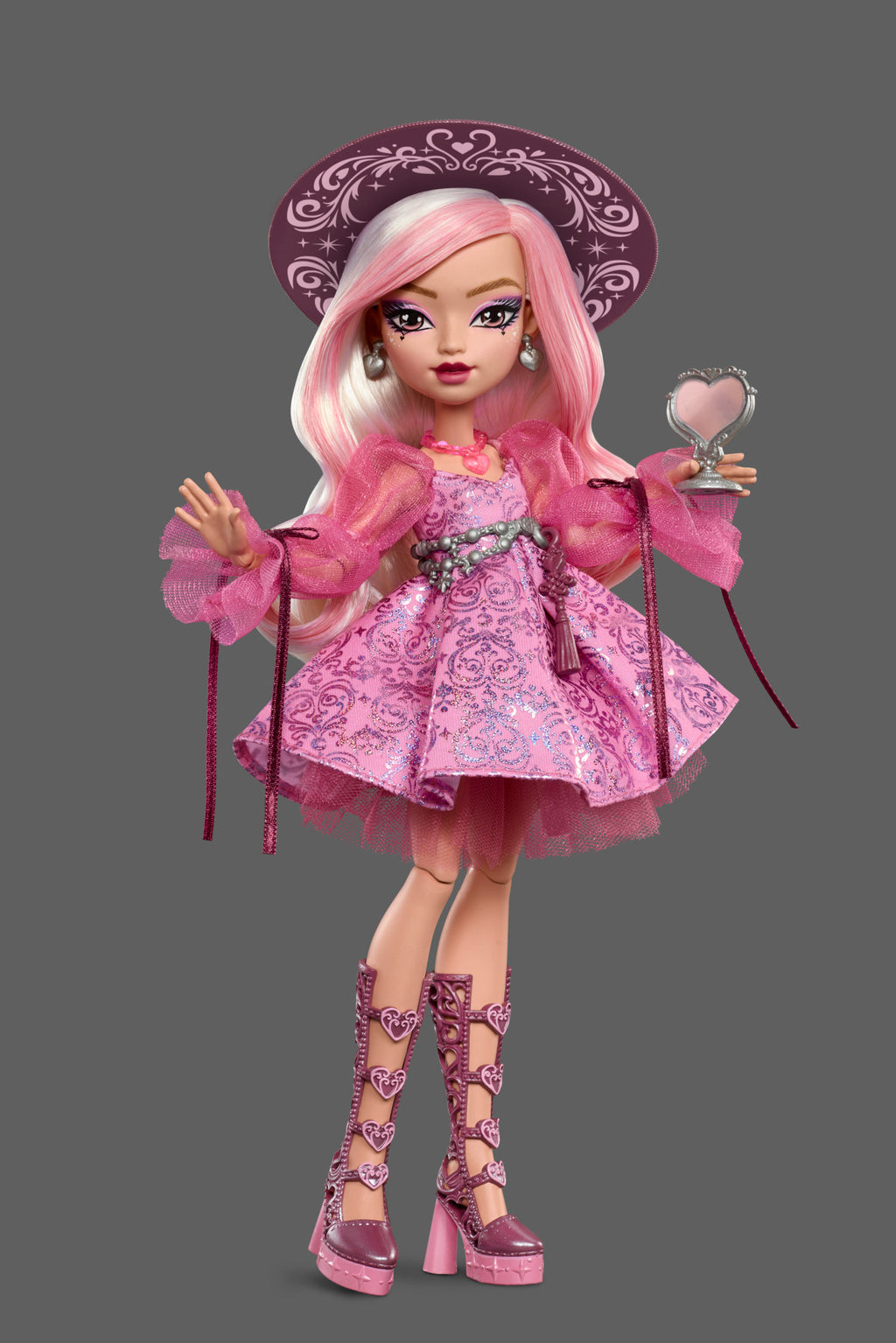 MONSTER HIGH MOONSPELL MAGIC lėlė Carina - meilės kerėtoja (JNM26)