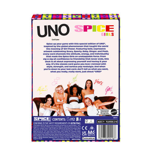 UNO kortos SPICE GIRLS (JNV31)