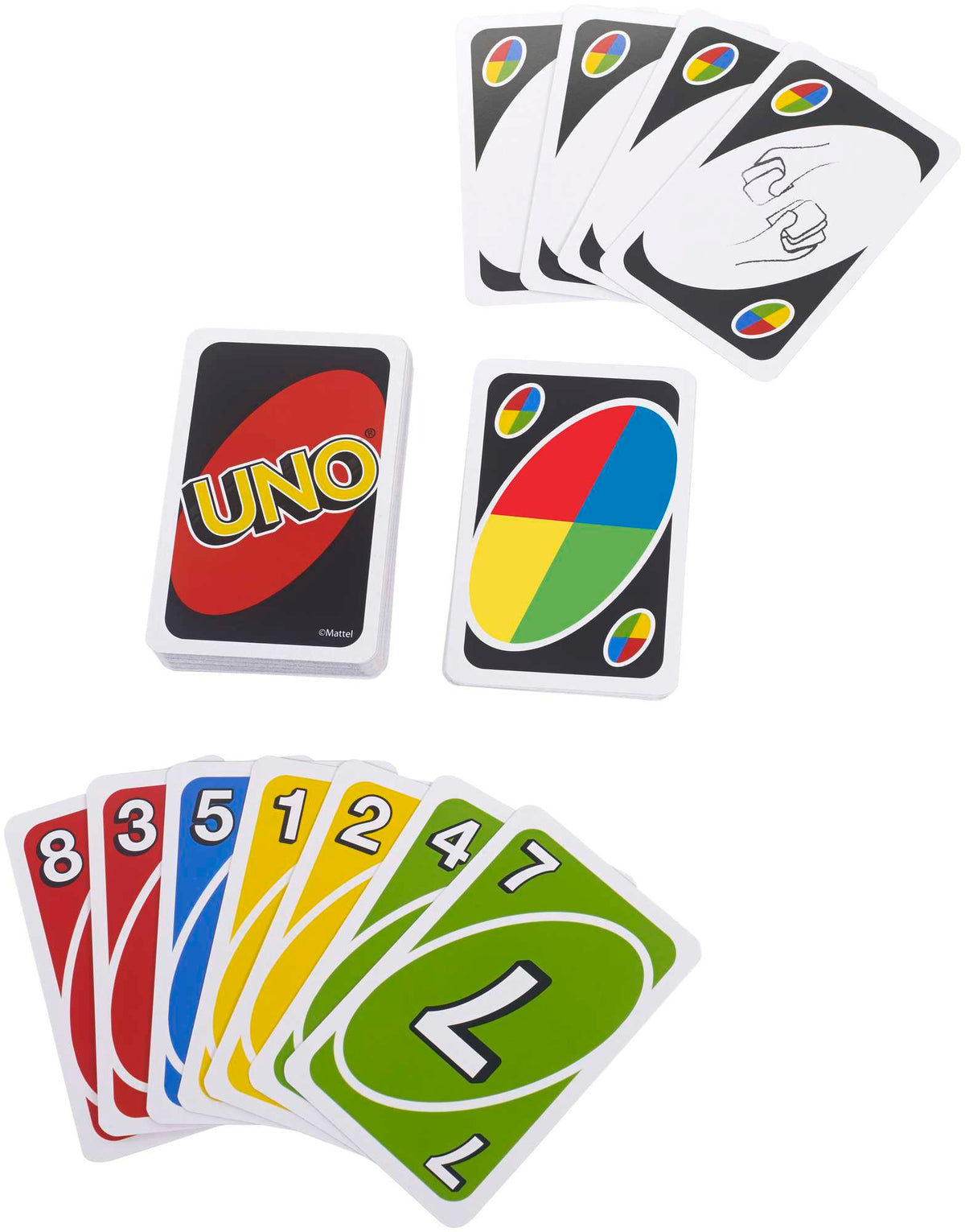 UNO kortos DELUXE (K0888)