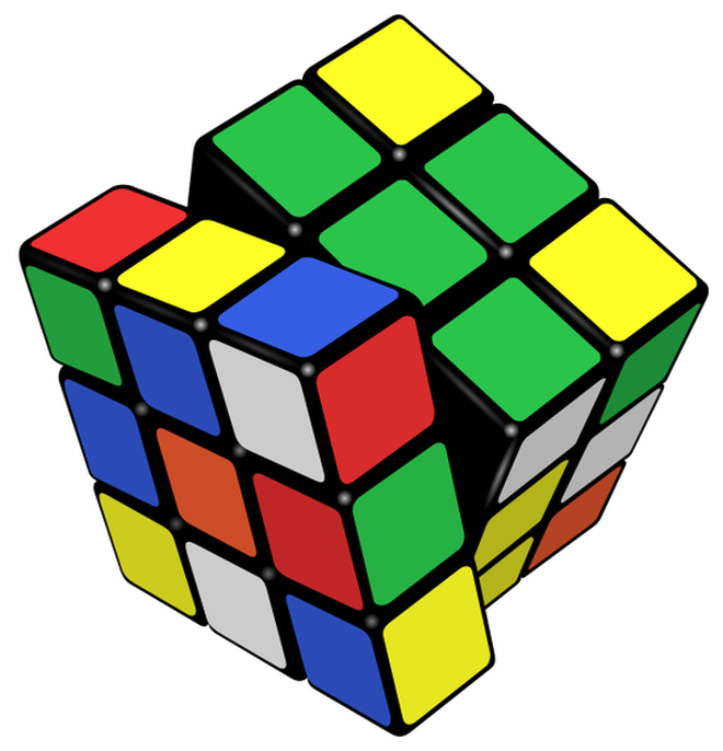 Galvosūkis Kubikas-rubikas 5,5 cm