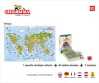 Mokomasis stalo žaidimas Geografika - Tyrinėk Pasaulį lietuvių kalba 4+