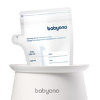 Babyono maišeliai motinos pienui laikyti užšaldyti 30 vnt.x180 ml, 1084