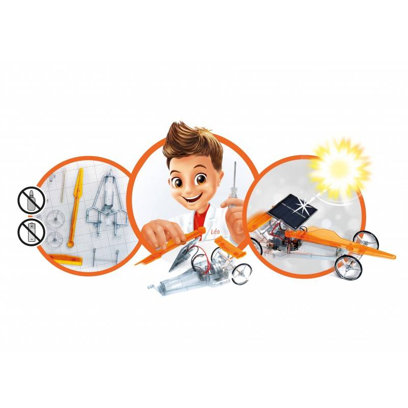 Mini laboratorija Saulės energijos konstruktorius 8+ metų vaikams