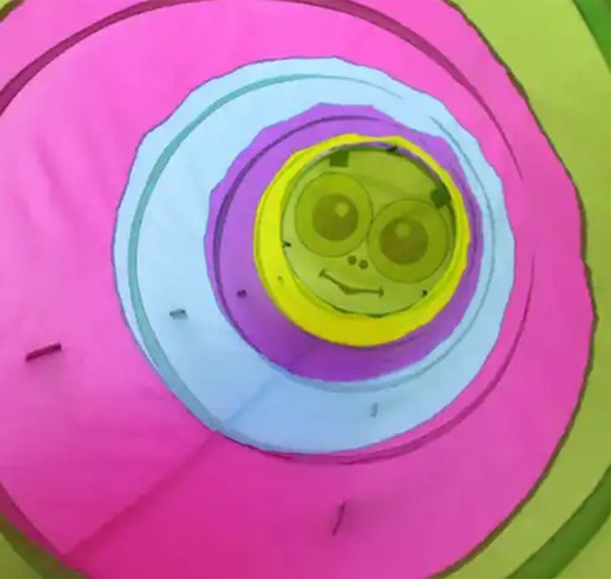 Patogus, sulankstomas tunelis vaikams