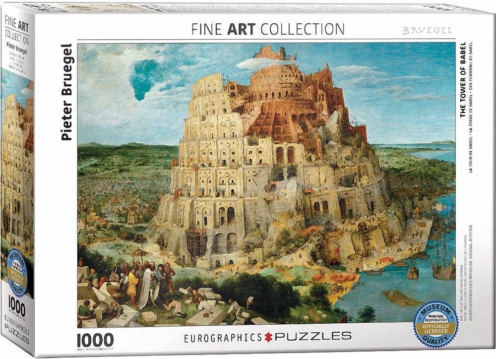 Dėlionė „Babelio bokštas“ 1000 d.