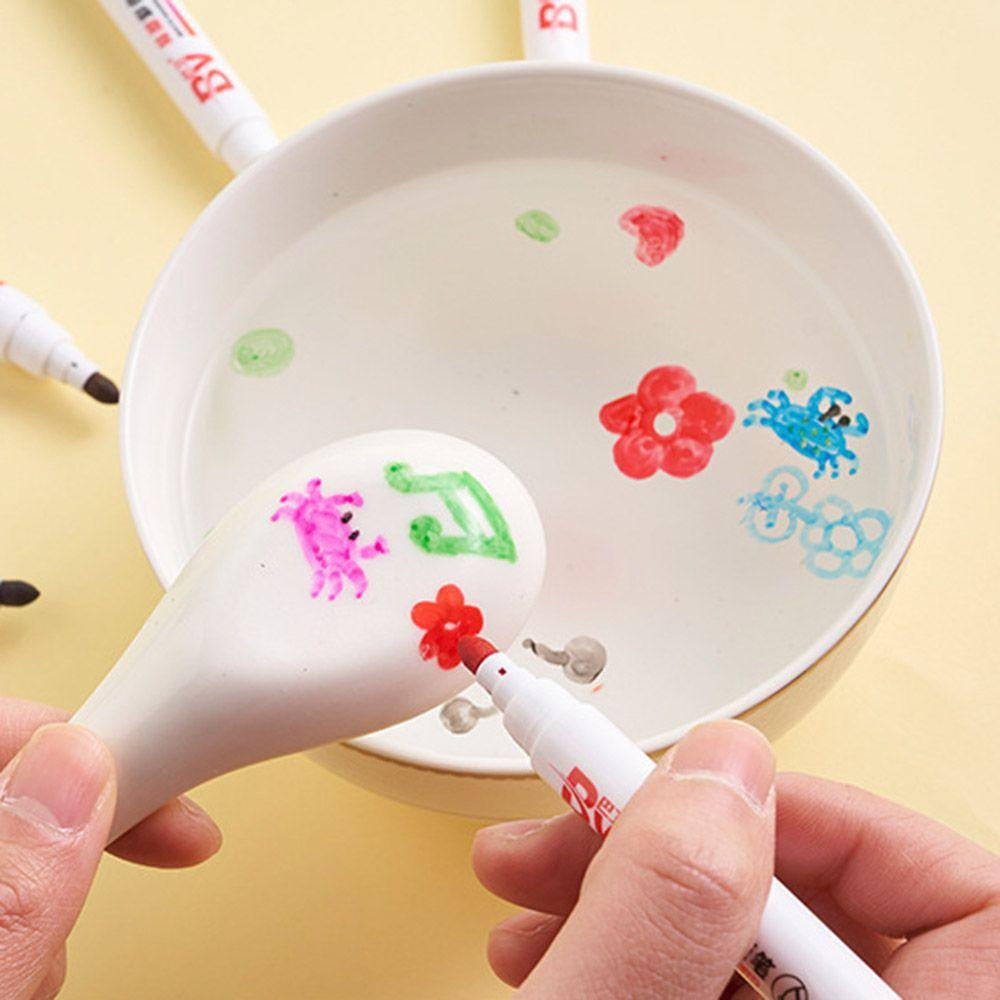 Plaukiojantys flomasteriai 11vnt. BROKAS