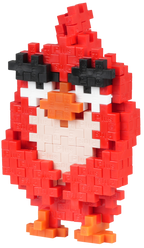 Plus Plus konstruktorius Angry Birds Raudonukas, 110 det.