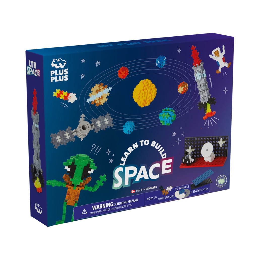 Plus Plus konstruktorius Mokausi statyti, Kosmosas, 1000 det.