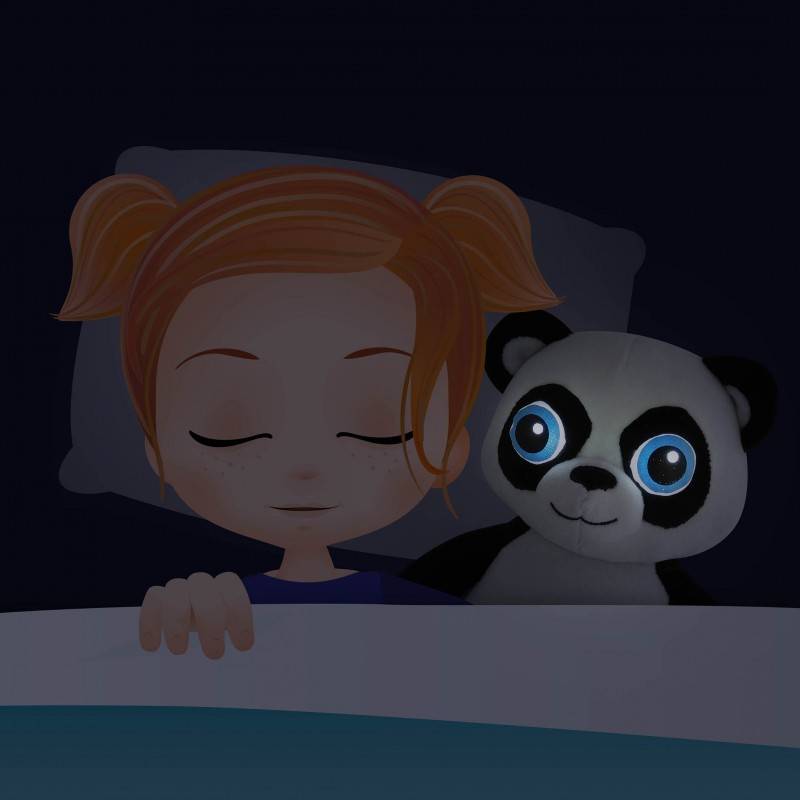 Pliušinis žaislas - lempa Panda 38cm