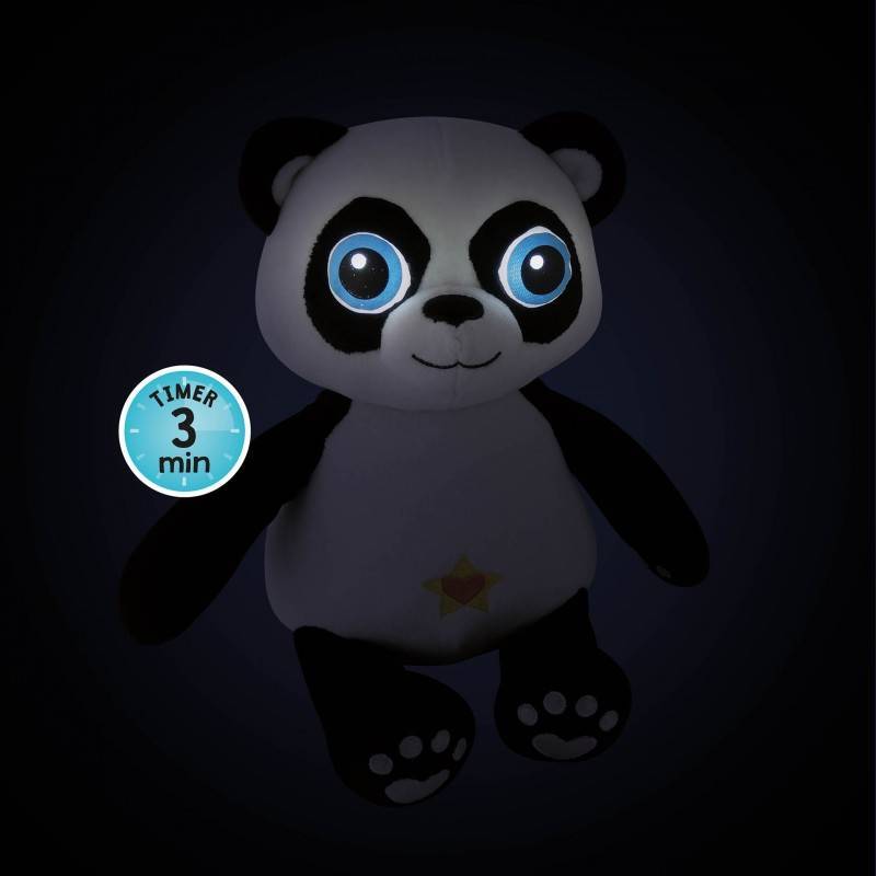Pliušinis žaislas - lempa Panda 38cm