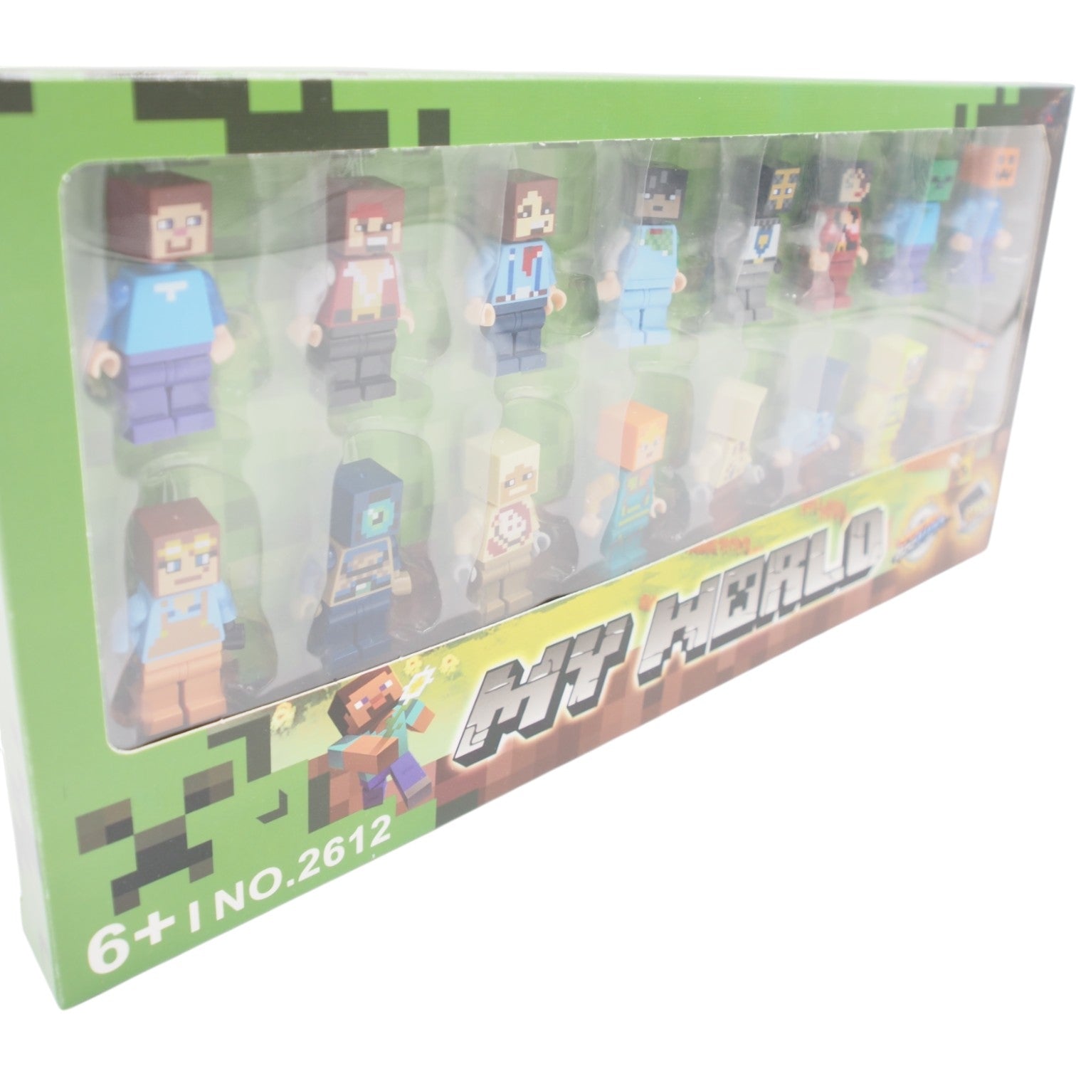 Rinkinys „My World“ Minecraft figūrėlės, 16 vnt.