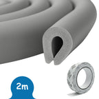 SIPO apsaugos juosta U forma pilka 2 m SBS-T23U