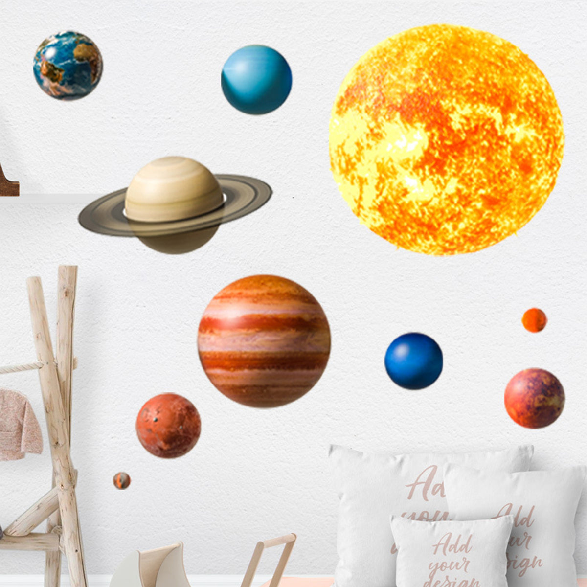 SIPO lipdukas sienoms planetos 91x72cm WS63039