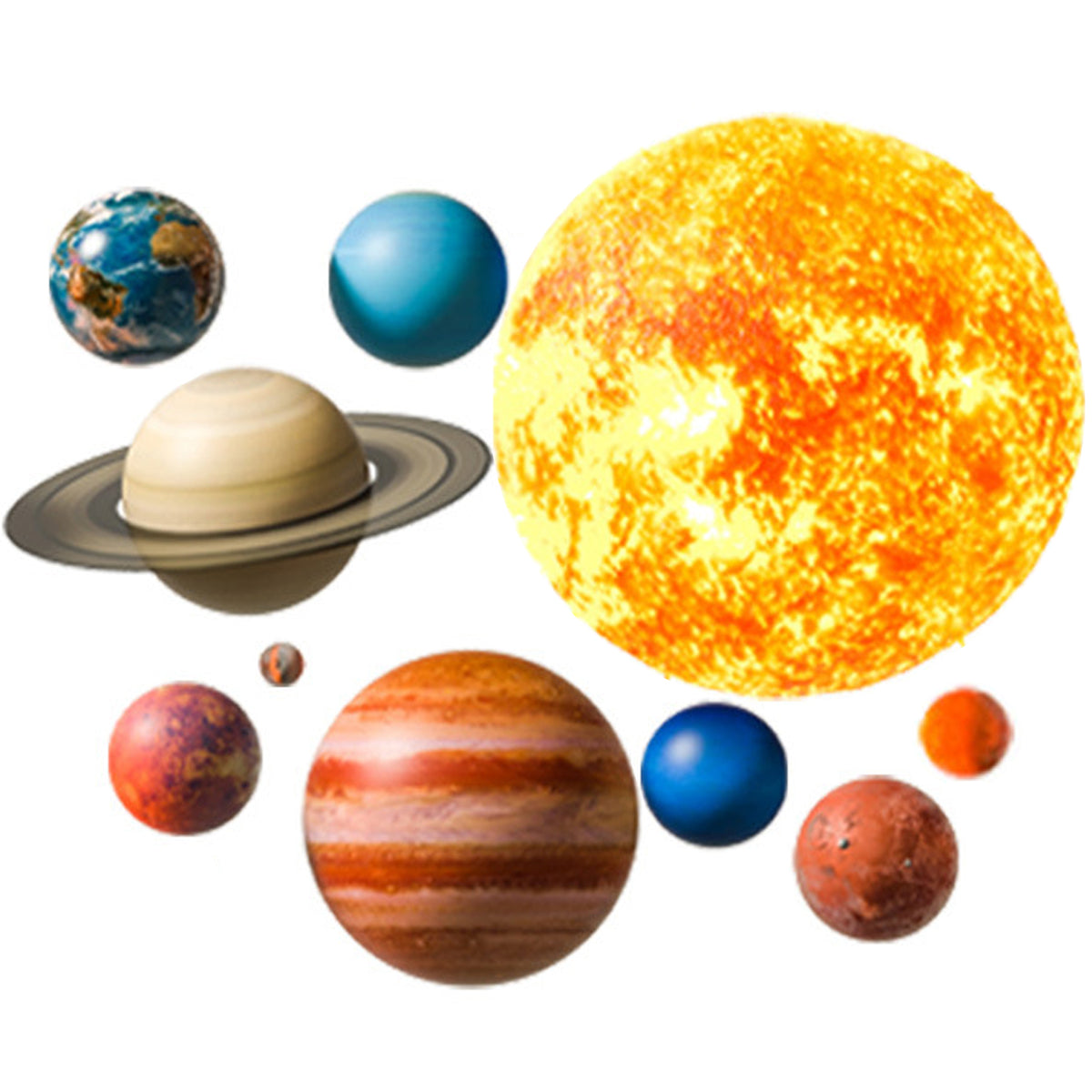 SIPO lipdukas sienoms planetos 91x72cm WS63039