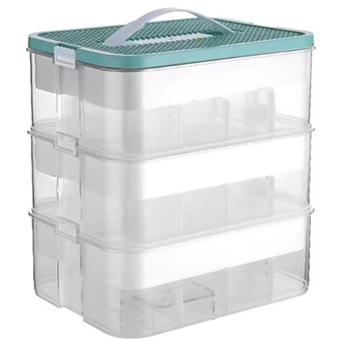 Sulankstomas žaislų ir kaladėlių organizatorius