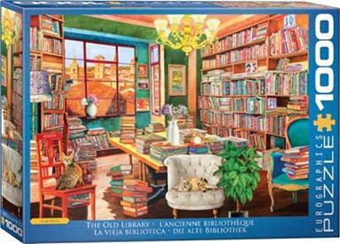 Dėlionė Senoji biblioteka 1000