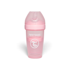 Twistshake buteliukas antikolikinis Pro Double 260ml rožinis 79024