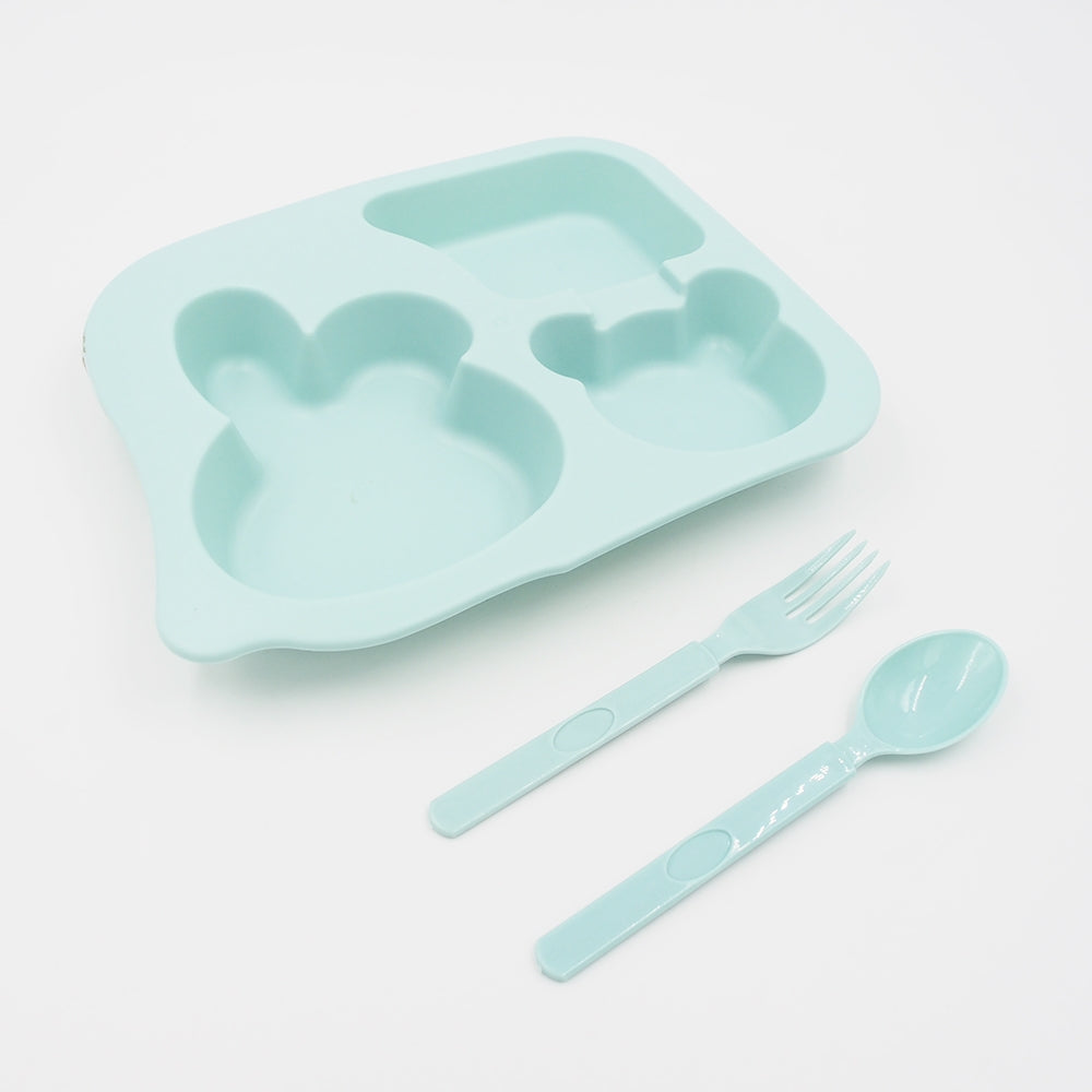 Vaikiška lėkštė su skyreliais