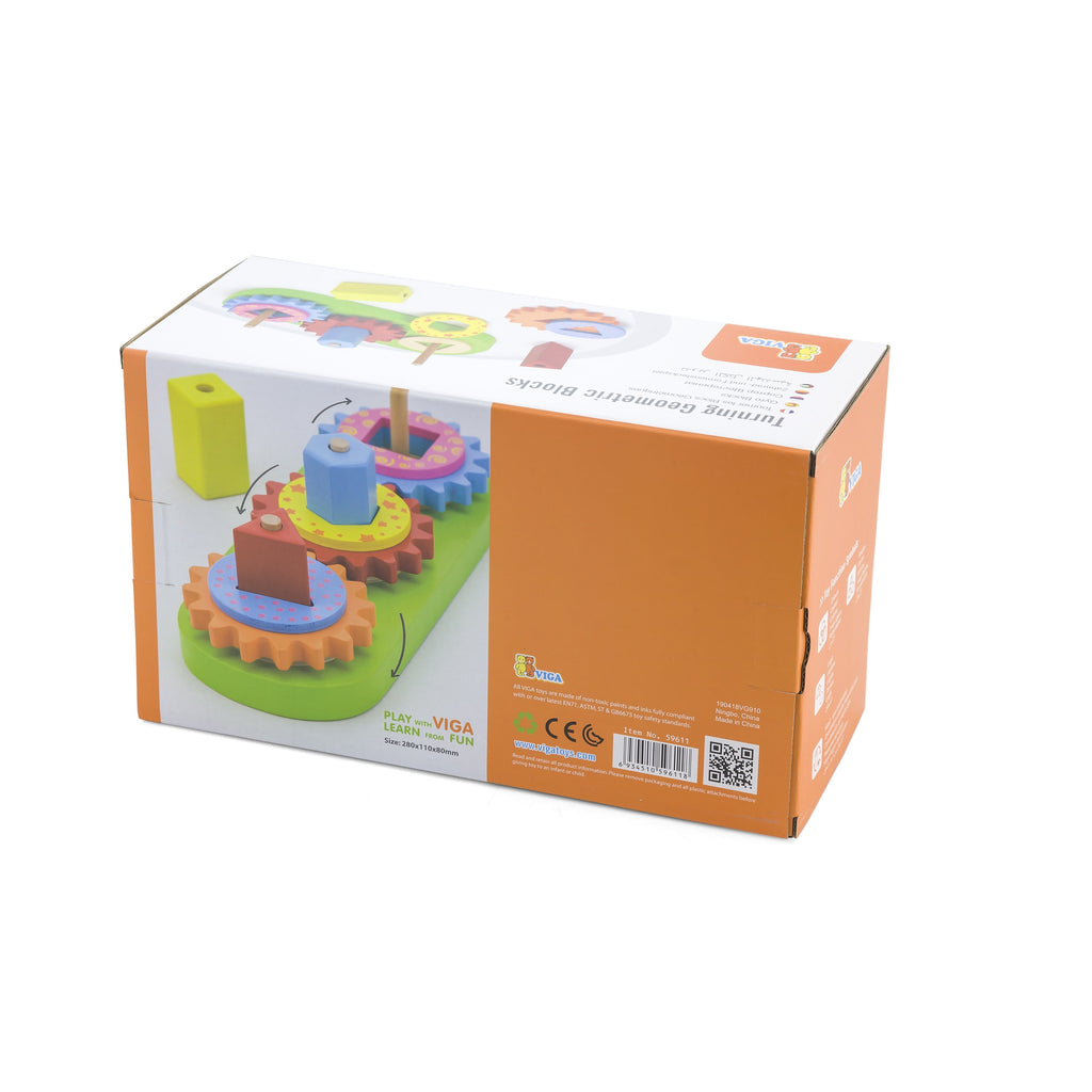 VIGA medinės geometrinės figūros 18M+ 59611