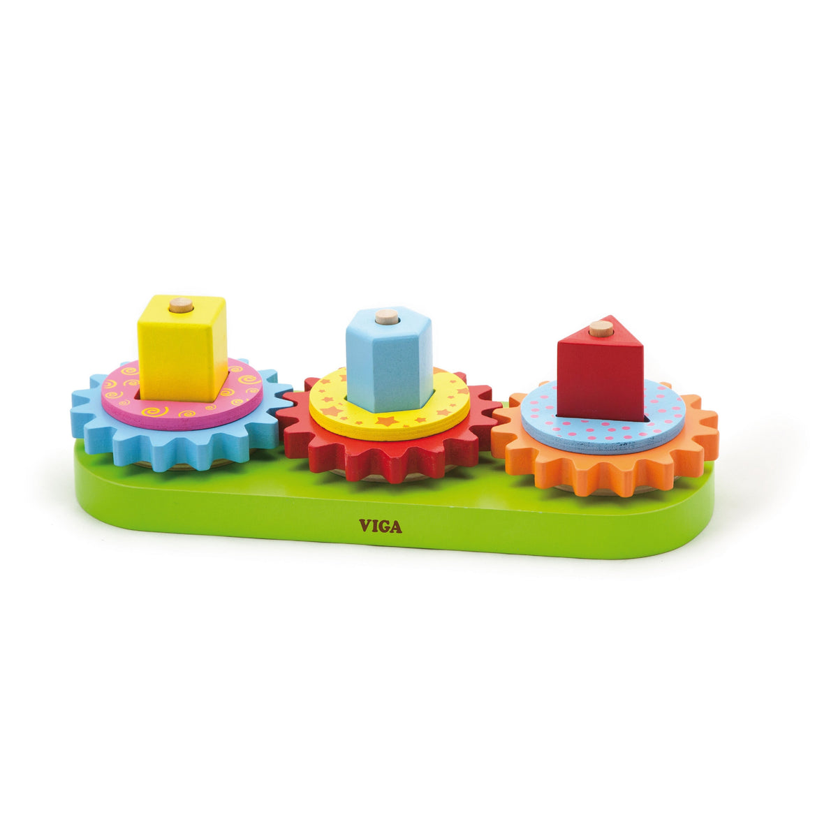 VIGA medinės geometrinės figūros 18M+ 59611