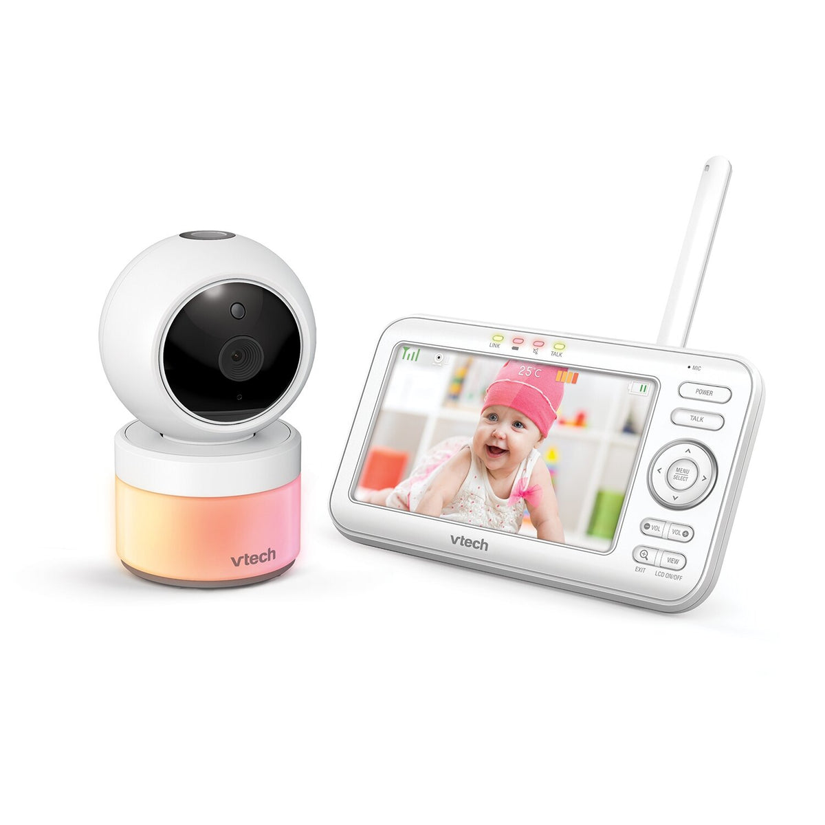 VTech mobili auklė LCD ekranas 5" kamera sukasi/pasikreipia/artina VM5463
