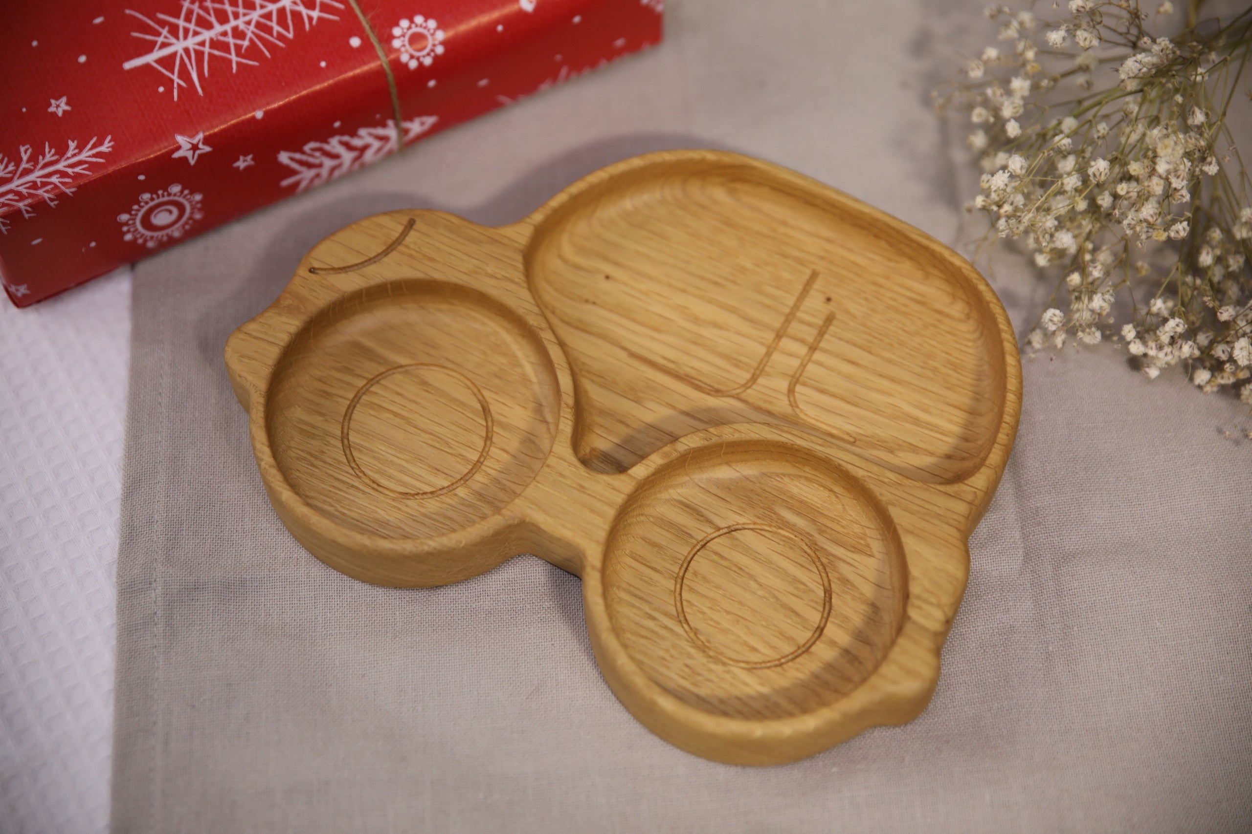 Wooden Plate For Kids - Car