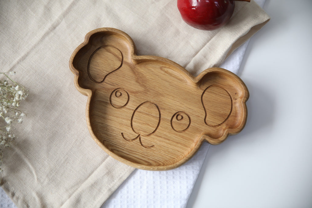 Wooden Plate For Kids - Koala
